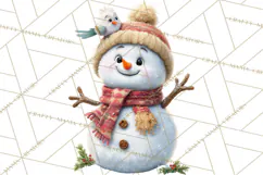 Winter Wonderland Clipart, Winter Animals PNG, & Clip Art Product Image 3
