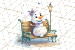 Winter Wonderland Clipart, Winter Animals PNG, & Clip Art Product Image 2
