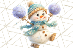 Winter Wonderland Clipart, Winter Animals PNG, & Clip Art Product Image 3