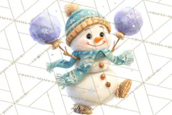 Winter Wonderland Clipart, Winter Animals PNG, & Clip Art Product Image 3