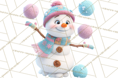 Winter Wonderland Clipart, Winter Animals PNG, & Clip Art Product Image 4
