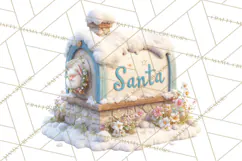 Winter Wonderland Clipart, Winter Animals PNG, & Clip Art Product Image 3