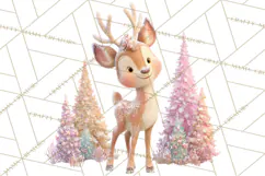 Winter Wonderland Clipart, Winter Animals PNG, & Clip Art Product Image 2