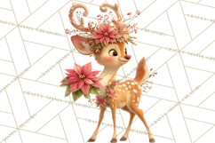 Winter Wonderland Clipart, Winter Animals PNG, & Clip Art Product Image 3
