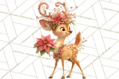 Winter Wonderland Clipart, Winter Animals PNG, & Clip Art Product Image 3