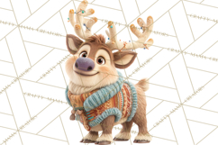 Winter Wonderland Clipart, Winter Animals PNG, & Clip Art Product Image 5