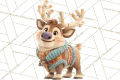 Winter Wonderland Clipart, Winter Animals PNG, & Clip Art Product Image 5