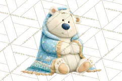 Winter Wonderland Clipart, Winter Animals PNG, & Clip Art Product Image 4
