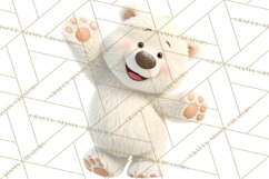 Winter Wonderland Clipart, Winter Animals PNG, & Clip Art Product Image 5