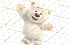 Winter Wonderland Clipart, Winter Animals PNG, & Clip Art Product Image 5