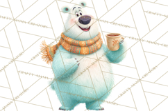 Winter Wonderland Clipart, Winter Animals PNG, & Clip Art Product Image 3
