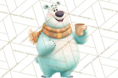 Winter Wonderland Clipart, Winter Animals PNG, & Clip Art Product Image 3