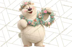 Winter Wonderland Clipart, Winter Animals PNG, & Clip Art Product Image 5