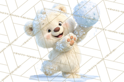 Winter Wonderland Clipart, Winter Animals PNG, & Clip Art Product Image 2