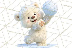 Winter Wonderland Clipart, Winter Animals PNG, & Clip Art Product Image 2