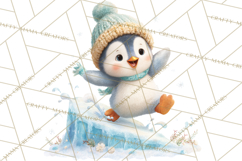Winter Wonderland Clipart, Winter Animals PNG, & Clip Art Product Image 4