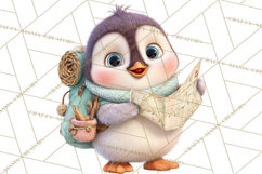 Winter Wonderland Clipart, Winter Animals PNG, & Clip Art Product Image 5