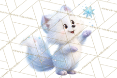 Winter Wonderland Clipart, Winter Animals PNG, & Clip Art Product Image 2