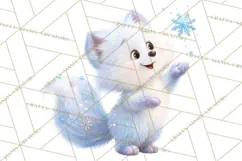 Winter Wonderland Clipart, Winter Animals PNG, & Clip Art Product Image 2