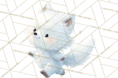 Winter Wonderland Clipart, Winter Animals PNG, & Clip Art Product Image 3