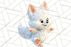 Winter Wonderland Clipart, Winter Animals PNG, & Clip Art Product Image 2