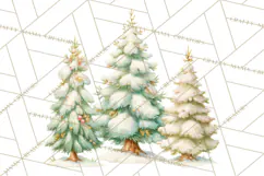 Winter Wonderland Clipart, Winter Animals PNG, & Clip Art Product Image 3