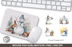 Mouse Pad Frosty Friends Product Image 1