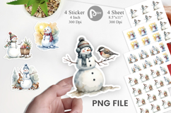 Frosty Friends Sticker Product Image 1