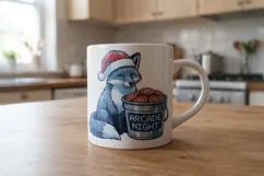 Frosty RGB Arcade Holiday Animals Sublimation Product Image 7