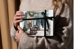 Frosty Winter Snowman Backgrounds Product Image 4