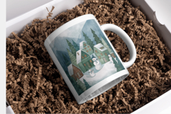 Frosty Winter Snowman Backgrounds Product Image 7