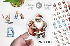 Frosty Yeti Friends Sticker Product Image 1