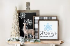 Funny Winter SVG - Frosty's Baby Picture Product Image 3