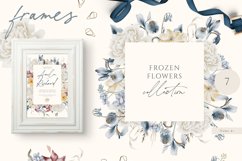 Frozen Flowers Collection - Clipart PNG - Watercolor Florals Product Image 6