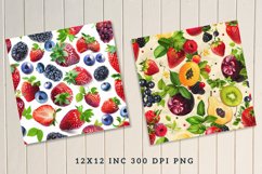 Fruit Berries Seamless Digital Paper Bundle Product Image 6