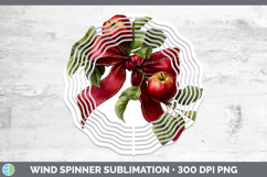 GorgeousFruit Bows Wind Spinner design.