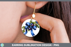 GorgeousFruit Bows Round Earrings design.