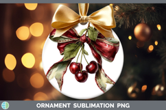 GorgeousFruit Bows Ornament design.