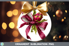 GorgeousFruit Bows Ornament design.