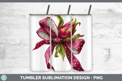 GorgeousFruit Bows Tumbler design.