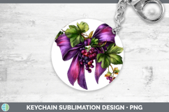 GorgeousFruit Bows Keychain design.