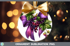 GorgeousFruit Bows Ornament design.