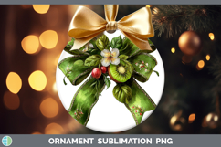 GorgeousFruit Bows Ornament design.