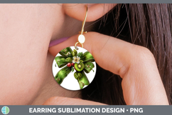 GorgeousFruit Bows Round Earrings design.