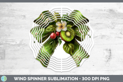 GorgeousFruit Bows Wind Spinner design.
