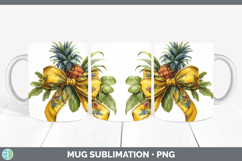GorgeousFruit Bows Mug Wrap design.