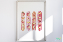 Fruit Brushstroke Clipart Sublimation Product Image 2