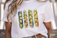 Fruit Brushstroke Clipart Sublimation Product Image 5