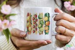 Fruit Brushstroke Clipart Sublimation Product Image 10