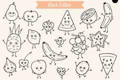 Fruit Characters | Hand Drawn Kawaii Food Cartoon Product Image 8